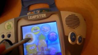 CLOSE UP LOOK AT THE LEAPFROG LEAPSTER TOUCH COLOUR GAMES CONSULE [upl. by Gniy26]