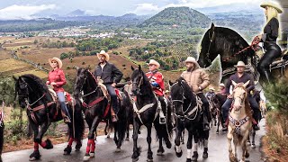 LA CABALGATA MAS GRANDE DE MICHOACAN  Festejando a la Virgen del Refugio en Condembaro Michoacan [upl. by Andromache]