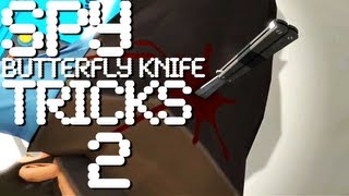 TF2 Spy Butterfly KnifeBalisong Tricks  Tutorial 2 [upl. by Yrollam459]