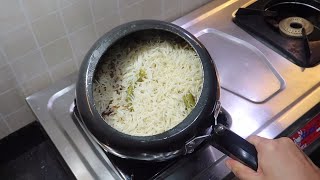 कुकर में बनाए खिले खिले जीरा राइस  Restaurant Style Jeera Rice In Pressure Cooker  Kabitaskitchen [upl. by Eenerb796]