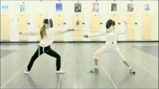 Foil Fencing Attacks  How to Riposte in Foil Fencing [upl. by Sigismond]