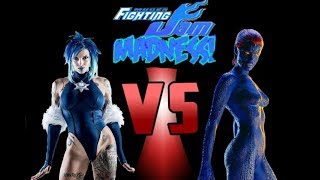 Mugen Fighting Jam Madness Killer Frost DC Comics vs Mystique Marvel Comics [upl. by Nannette]