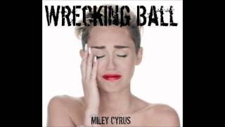 Miley Cyrus  Wrecking Ball Karaoke  Instrumental with lyrics [upl. by Tamanaha]