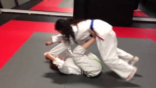 Kids helicopter armbar Jessica [upl. by Gaile]