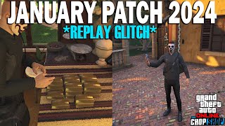 January Patch 2024 Replay Glitch Door Glitch in Cayo Perico Heist FInals GTA Online Money Glitch [upl. by Xad996]