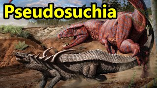 Pseudosuchia An Overview Of The Prehistoric Relatives Of Crocodilians [upl. by Kelcey]