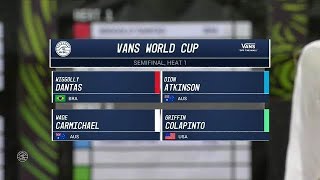 2017 Vans World Cup Seminfinals Heat 1 [upl. by Otrebogad]