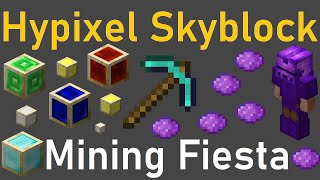 Hypixel Skyblock LIVE  Mining Fiesta [upl. by Dorina]