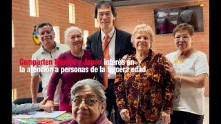 Comparten México y Japón interés en la atención de ancianos [upl. by Kruter527]