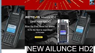 NEW  AILUNCE HD2  DMR UHF VHF Ham Radio [upl. by Florance]