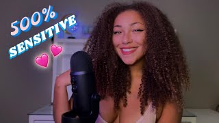 ASMR At 500 SENSITIVITY 🩷 Clicky Deep Ear Whispers [upl. by Lacym322]