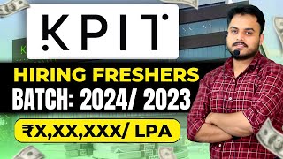 Breaking News 🥳 NEW Freshers Hiring  Batch 2024 2023  Must Apply🔥 [upl. by Eisiam385]