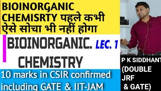 Bioinorganic Chemisrty hemoglobin myoglobin porphyrin ring GATE amp CSIR Net chemical UPSC Optional [upl. by Lledroc]