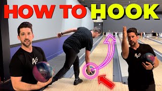 How To HOOK A Bowling Ball For Beginners [upl. by Porche]