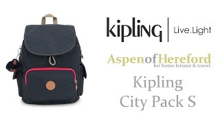 Kipling City Pack S Backpack  Aspen of Hereford [upl. by Littlejohn]