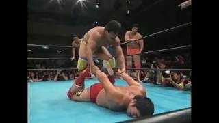 AJPW  Mitsuharu Misawa Toshiaki Kawada amp Hiroshi Hase vs Kenta Kobashi Akira Taue amp Jun Akiyama [upl. by Helga]