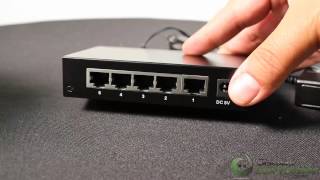 5 Port Gigabit Desktop Switch  Intellinet 530378 Unboxing Video [upl. by Ardrey]