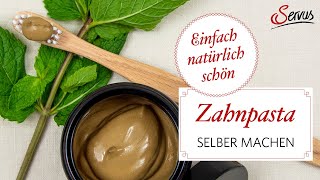 Zahnpasta für starken Zahnschmelz selber machen [upl. by Sada]