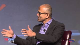 TiEcon 2013 AM Keynote with Satya Nadella President of Microsoft [upl. by Airahcaz]