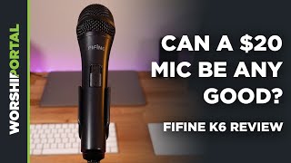 Can a 20 Microphone be any good  Fifine K6 Review [upl. by Narad]