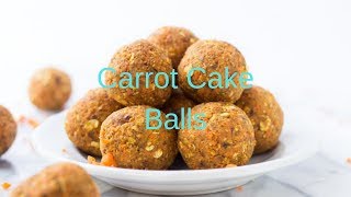 Carrot cake Balls [upl. by Leuneb]