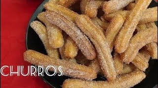 como hacer CHURROS CASEROS para negocio [upl. by Dode]