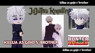 jjk react to killua as gojo s brother  part1  infinity reactions [upl. by Aihk]