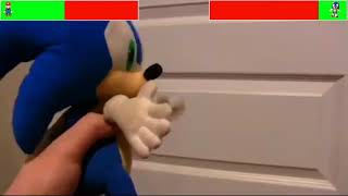 Mario vs Sonic TitoTotter with healthbars 44 [upl. by Lyreb594]