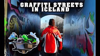 ¿Cómo es el GRAFFITI en ISLANDIA 🇮🇸  VLOG Joviman2405  Sticker and Tagging bombing  2024 [upl. by Rheta]