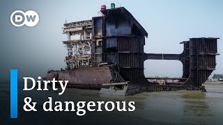 Scrapping ships in Bangladesh  DW Documentary [upl. by Pangaro]