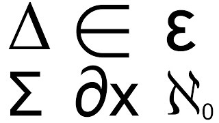 25 Math Symbols in 80 Seconds [upl. by Warden]