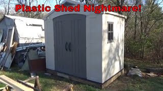 Plastic Shed Nightmare the Problems and Solutions [upl. by Kared]