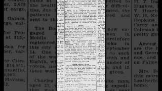 Smallpox Reports  July 31 1904 reallyoldnews history [upl. by Okiram]