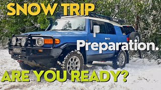 4x4 SNOW DRIVING amp PREPARATION  What do you need [upl. by Suzann]