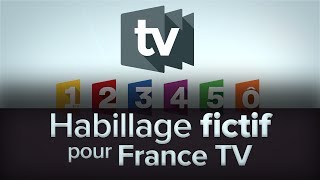 Habillage fictif pour France TV en Flat Design [upl. by Naloc]