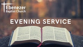 Ebenezer Baptist Church Evening Service  29th September 2024 [upl. by Lekram]