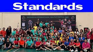 Standards Line Dance demo  Roy Verdonk Indonesian International Healthy Festival 2023 June 3rd [upl. by Eahsat412]