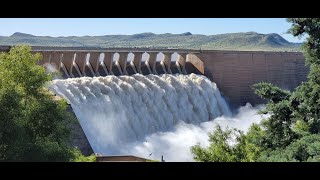 Gariep dam overflowing  23 Feb 2023 [upl. by Antebi]