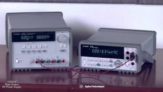 E3631A 80W Triple Output Power DC Supply Product Overview [upl. by Yevol226]