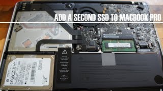 How To Add Second A SSD to Replace Optical Drive MacBook Pro 2012 [upl. by Rma]