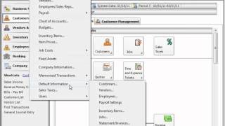 Peachtree Tutorial Setting Up the Accounts Payable Defaults Sage Training Lesson 51 [upl. by Dualc]