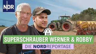 Werner und Robby  die Superschrauber  Trecker Typen Erntezeit 3  Die Nordreportage [upl. by Aelam496]