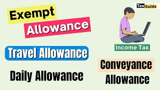 Section 1014i Exempt Allowances  Travelling allowance exemption  Conveyance allowance exempt [upl. by Ihsar]