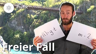 Freier Fall Definition und Formeln – Physik  Duden Learnattack [upl. by Layne]