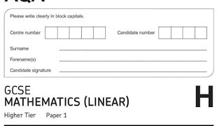 PGSMaths AQA Nov 2015 1H Q2 Algebraic Fractions [upl. by Richy]