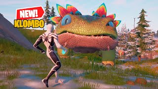 NEW Klombo Dinosaur Buttercake in Fortnite [upl. by Allerbag]