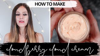 How to Make Cloudberry Luxe Face Cream with Montanov 202 and Green Tea 2022 Spring With Recipe [upl. by Linad]