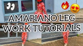 AMAPIANO FOOTWORK tutorials 66 fela le tee [upl. by Cacia]