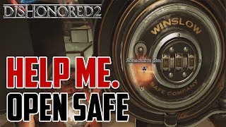 Dishonored 2  Where to Find Contest Safe Combination Winslow Code [upl. by Intruoc444]