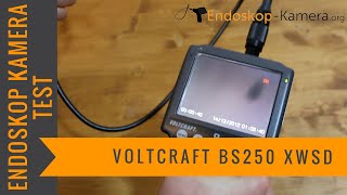 VOLTCRAFT BS250XWSD Endoskop Kamera Test [upl. by Nikola]